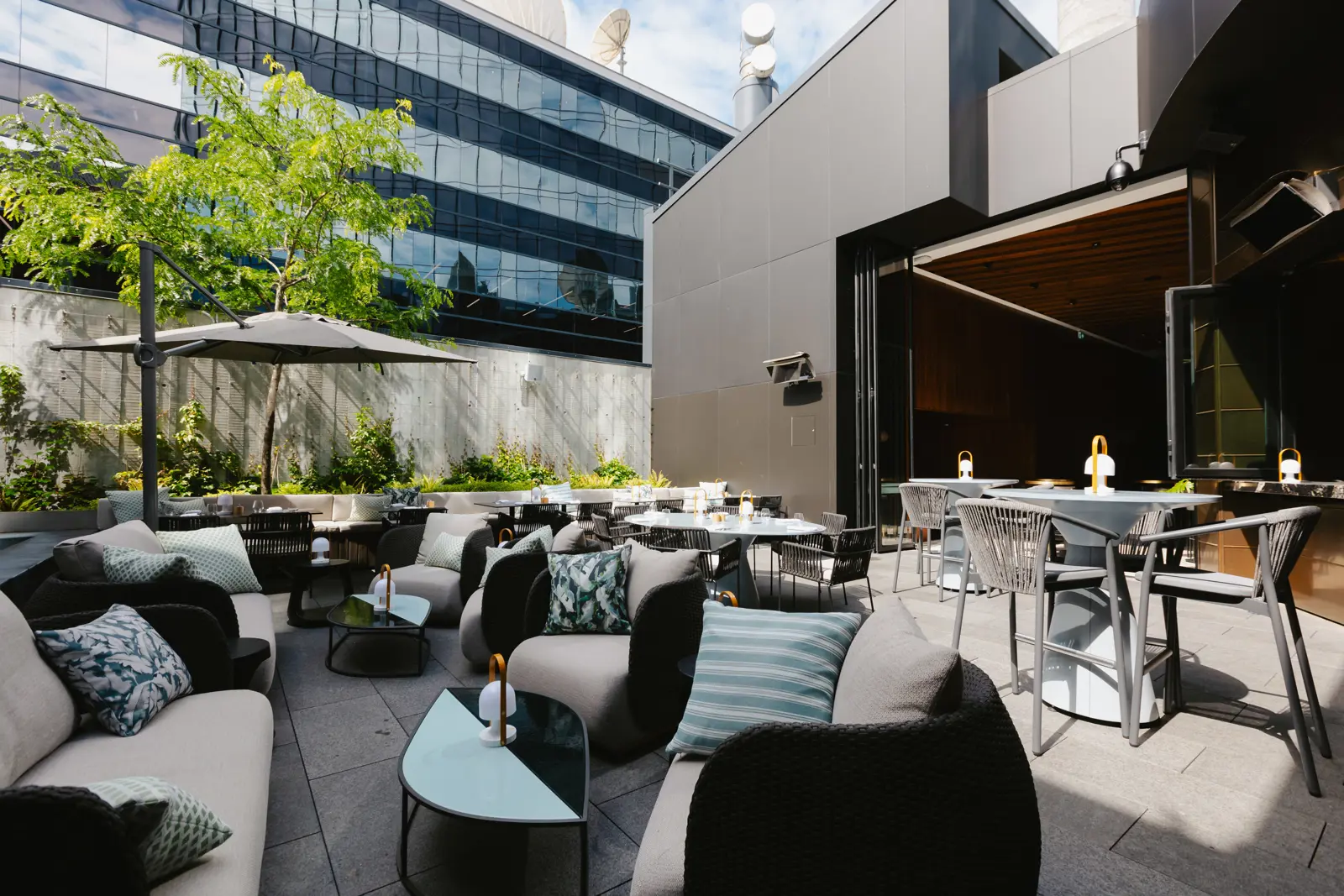 Waterfall Courtyard — 26 seated | 45 standing